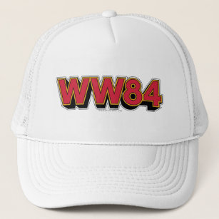 WW84   Retro Comic Logo Trucker Hat