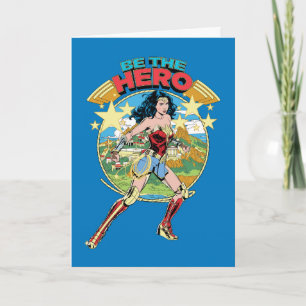 WW84   Themyscira Wonder Woman Retro Comic Art Card