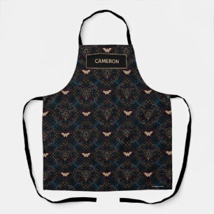 WW84   Wonder Woman Circular Geometric Pattern Apron