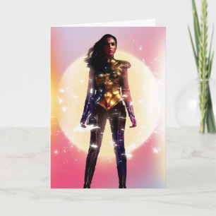 WW84   Wonder Woman Gold Armor Lo Fi Sparks Photo Card