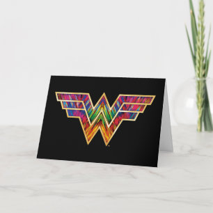 WW84   Wonder Woman Kaleidoscope Logo Card