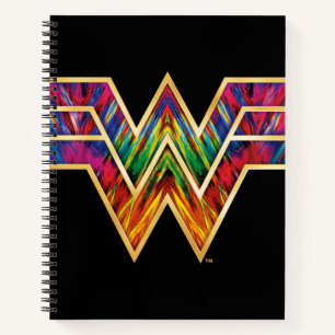 WW84   Wonder Woman Kaleidoscope Logo Notebook