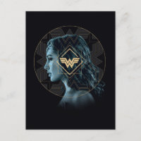 WW84 | Wonder Woman Logo Patterned Portrait