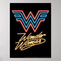 WW84 | Wonder Woman Neon Light Logo