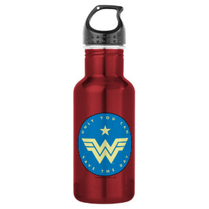WW84   Wonder Woman Only You Can Save The Day 532 Ml Water Bottle
