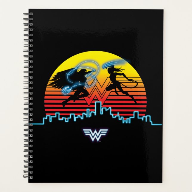WW84 | Wonder Woman & The Cheetah Retrowave Sunset (Devant)