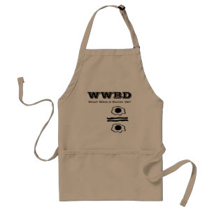 WWBD, What Would Bacon Do? Standard Apron