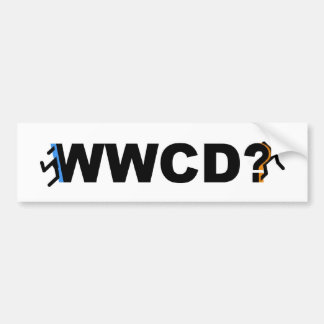 WWCD? Bumper Sticker