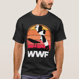 Wwf Wrestling Pandas  T-Shirt