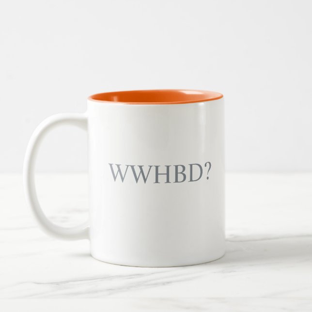 WWHBD? mug (Left)