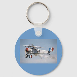 WWI Airplane Keychain