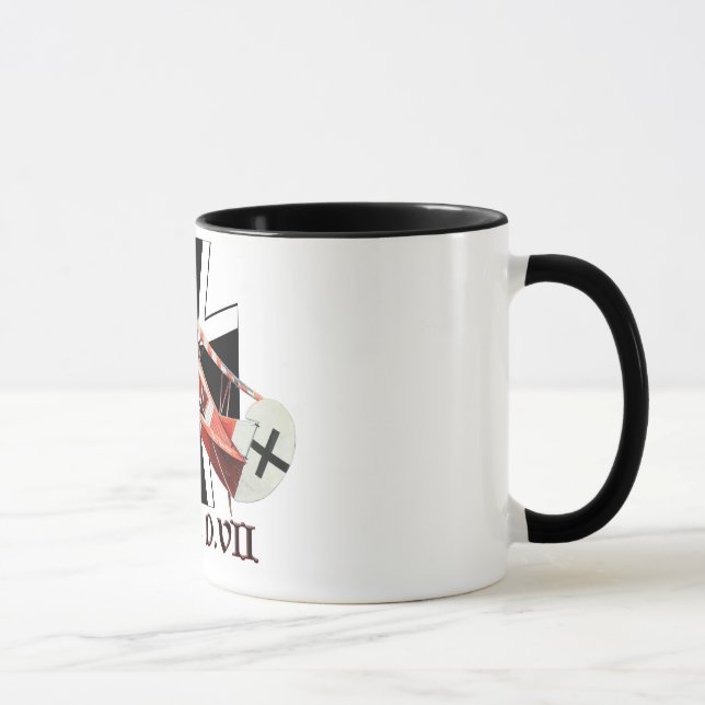 WWI ERNST UDET FOKKER D. VII MUG (Right)