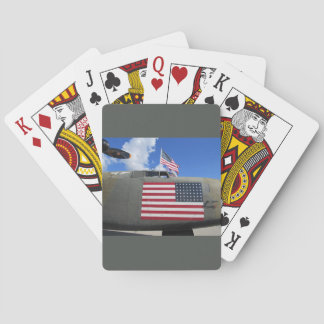WWII airplane playing cards
