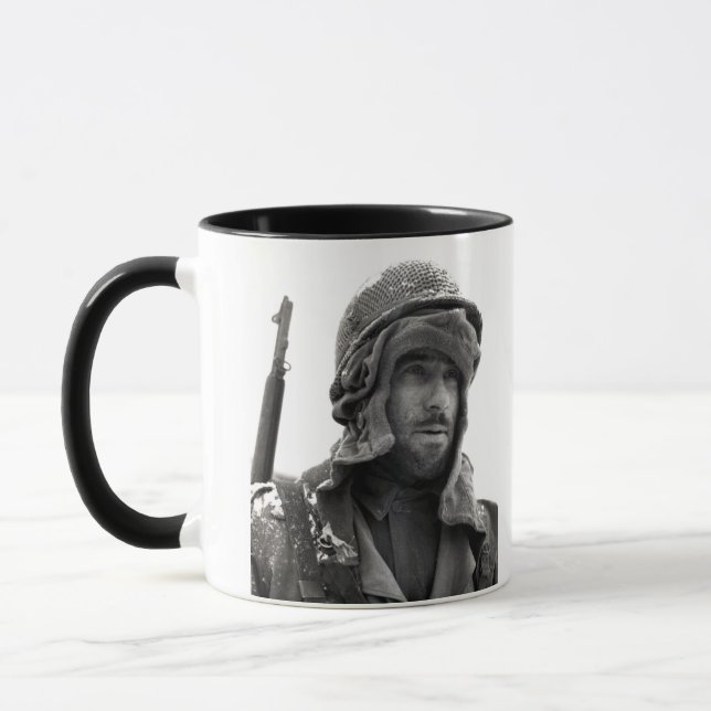 WWII American Infantryman Mug (Left)