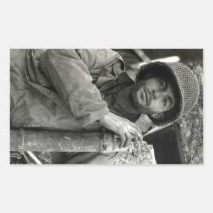 WWII American Soldier in Hurtgen Forest Sticker