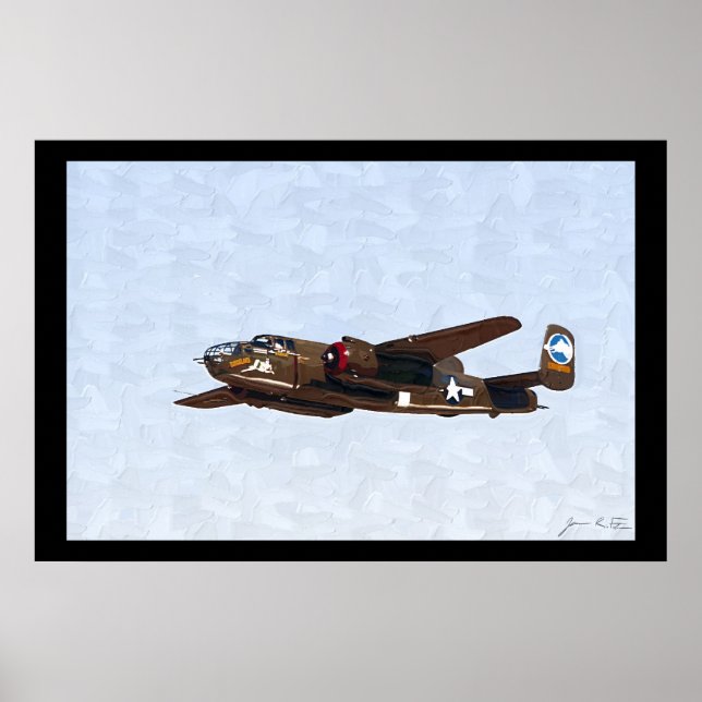WWII bomber Poster (Front)