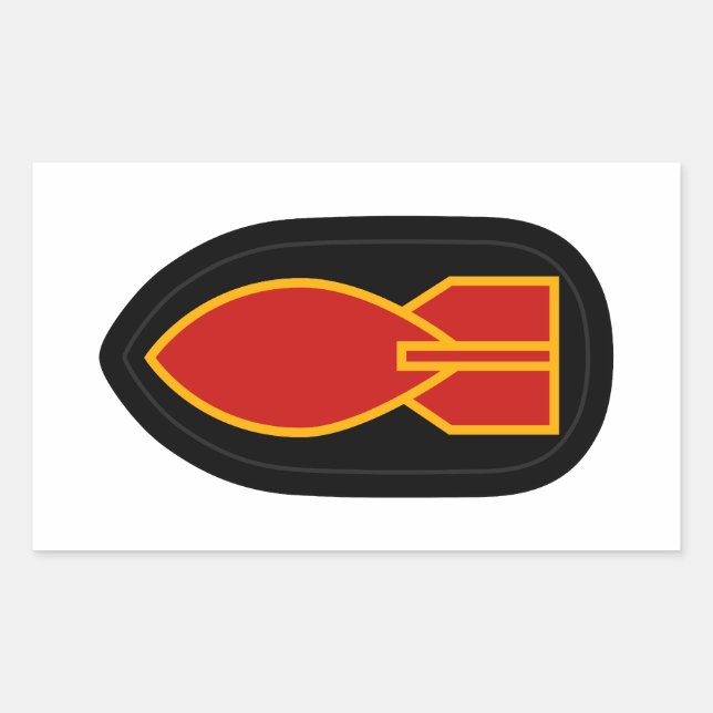 WWII EOD STICKER (Front)