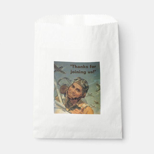 WWII Era Favour Bag (Front)