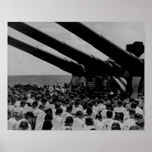 WWII Funeral Poster (Front)