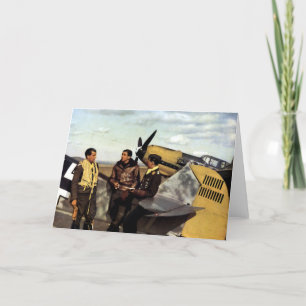 WWII German ME-109 Pilots Card