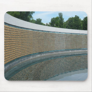 WWII Memorial Freedom Wall in Washington DC Mouse Pad