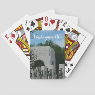 WWII Memorial Wreaths II in Washington DC Playing Cards