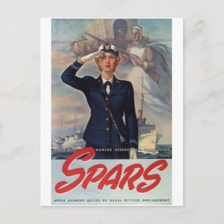 WWII Military Recruiting Poster -- Women Postcard