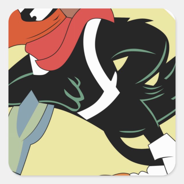 WWII Patch, 47th Bomb Squadron, AAF Square Sticker (Front)