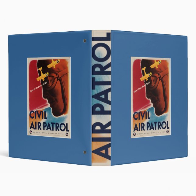 WWII Patriotic Poster Binder (Background)