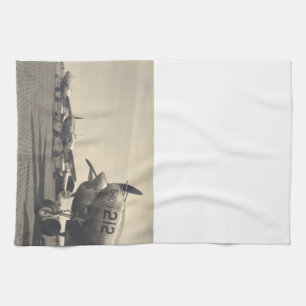 WWII planes Kitchen Towel