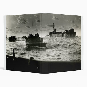 WWII US Marines assault Iwo Jima Binder