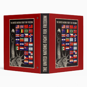 WWII Vintage Poster Binder