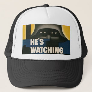 WWII Vintage Poster Hat
