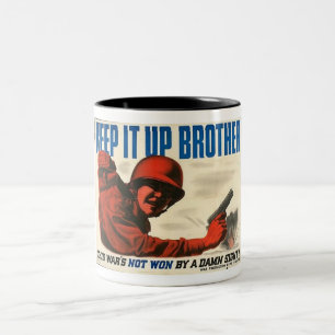 WWII Vintage Poster Mug