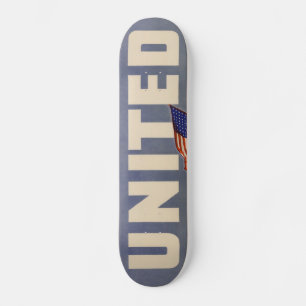 WWII Vintage Poster Skateboard