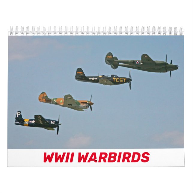 WWII Warbirds Calendar (Cover)