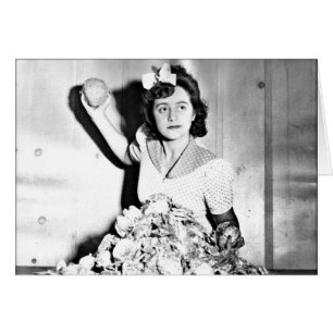 WWII Women - Homefront/War Effort Greeting Card