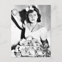 WWII Women on the Homefront/War Effort Postcard