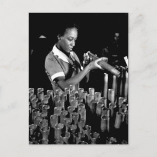 WWII Women on the Homefront/War Effort Postcard