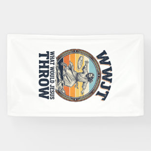 WWJT What Would Jesus Throw Vintage Disc Shirt_1 Banner