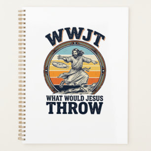 WWJT What Would Jesus Throw Vintage Disc Shirt_1 Planner
