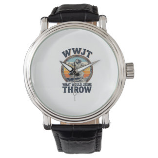 WWJT What Would Jesus Throw Vintage Disc Shirt_1 Watch