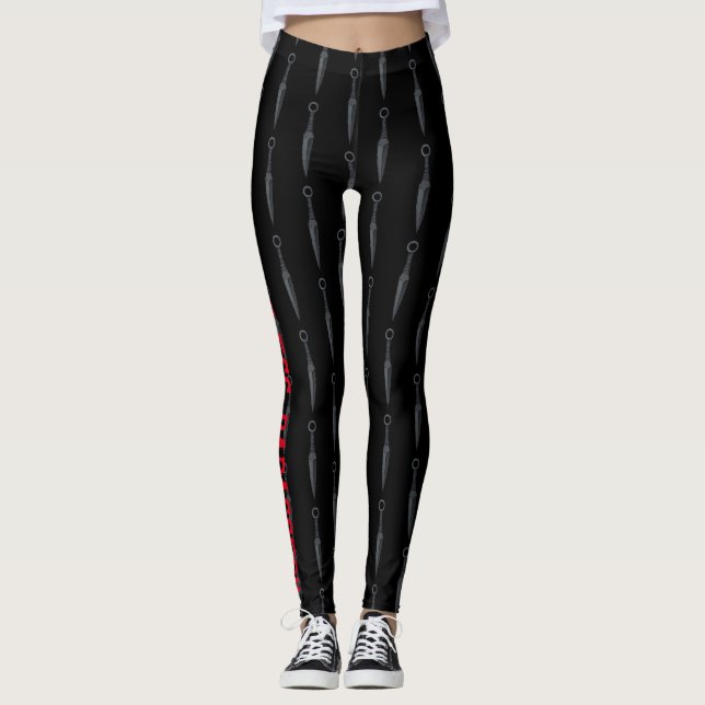 WWK FLAWLESS BADASSERY LEGGINGS (Front)