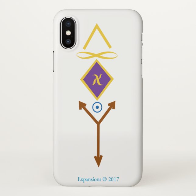 WWL/WWD Merging archetype iPhone case (Back)