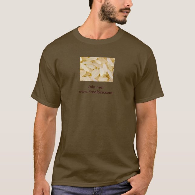 www.FreeRice.com T-Shirt (Front)
