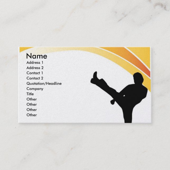 www.Garcya.us_vector_20884 , Name, Address 1, A... Business Card (Front)