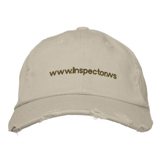 www.Inspector.ws Embroidered Hat