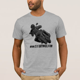 www.starVmax.com Chrome Design T-Shirt