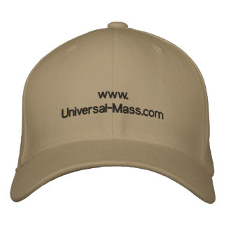 www.Universal-Mass.com Embroidered Hat
