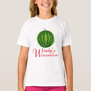 WWW : Wear it with Watermelon and W-themed  T-Shirt